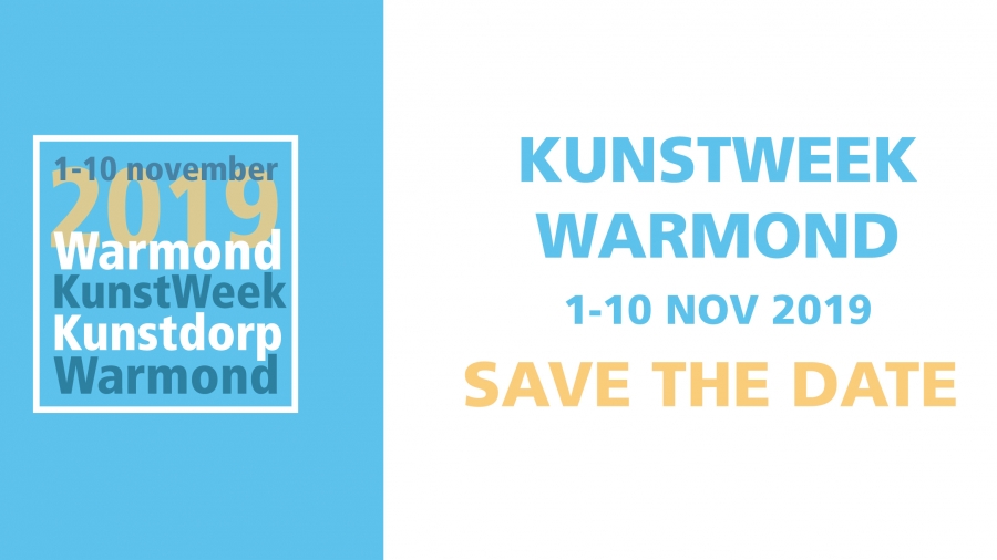 Save the date Kunstweek Warmond 2019