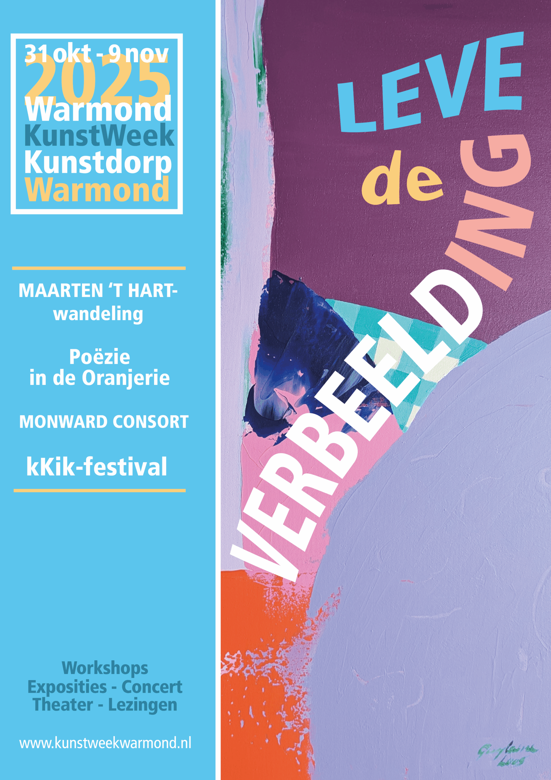 Poster Kunstweek 2025